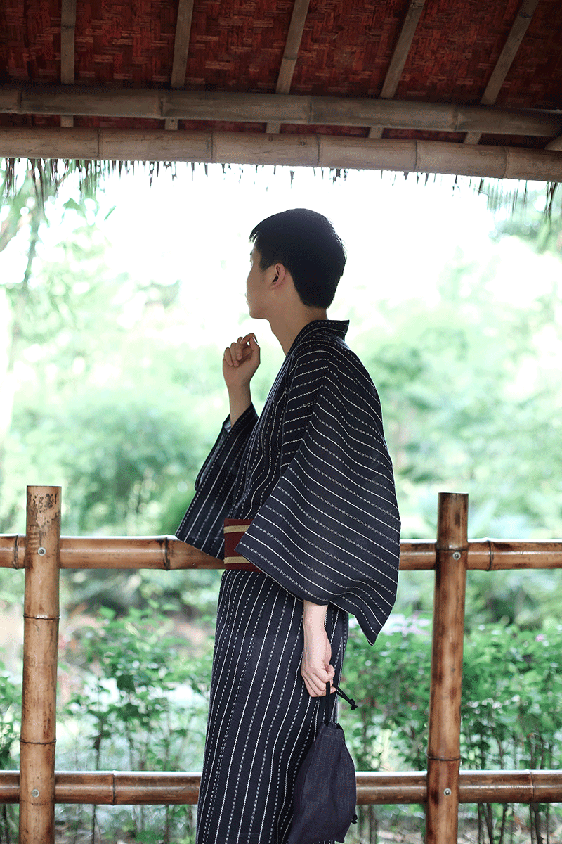 和服男正日本原单和风日式男士火花大会浴衣cosplay男装