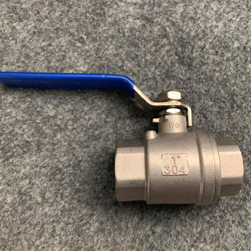 阀门球阀加厚不锈钢开关pn25高压水管片式4分球阀