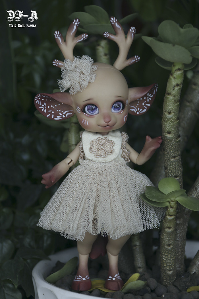 6折包邮dfa小动动物小宠12分bjdsd娃娃小鹿bjd娃娃