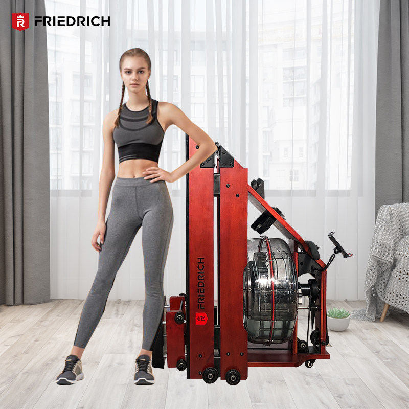 friedrich腓特烈水阻划船机家用折叠智能实木运动划船划船机