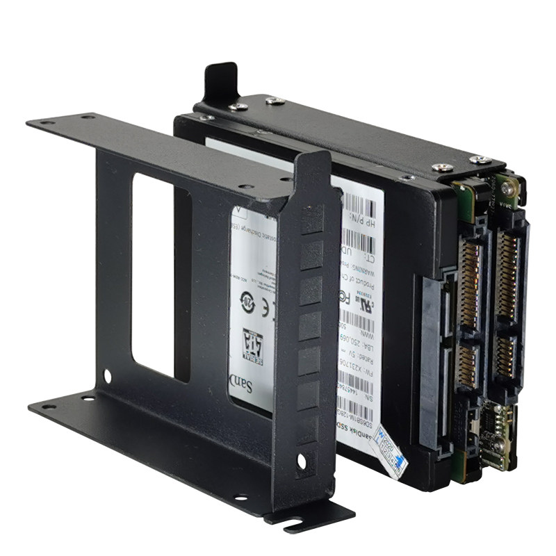 恒煜电脑服务器机箱全高pci卡槽位转换25英寸ssd硬盘盒