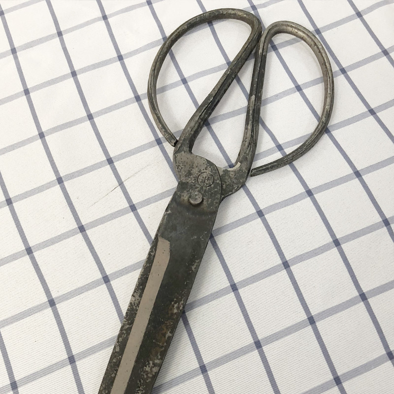 手工锻打长刃剪刀特大皮革土打加长家用剪刀