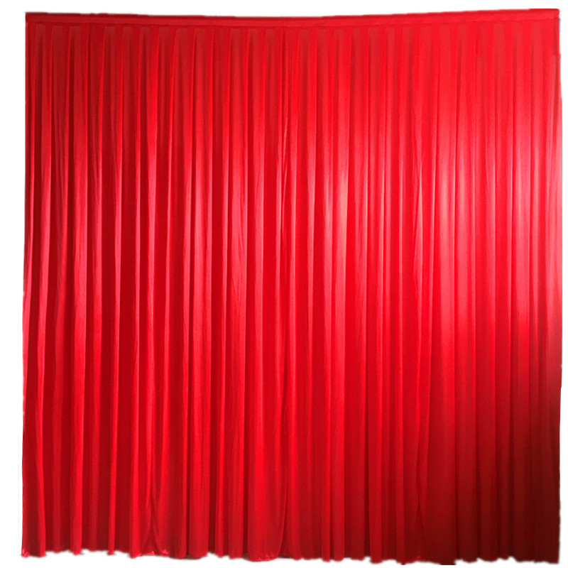 婚庆舞台背景布纱幔打底布婚礼布置定做结婚布幔新款幕布帷幔道具