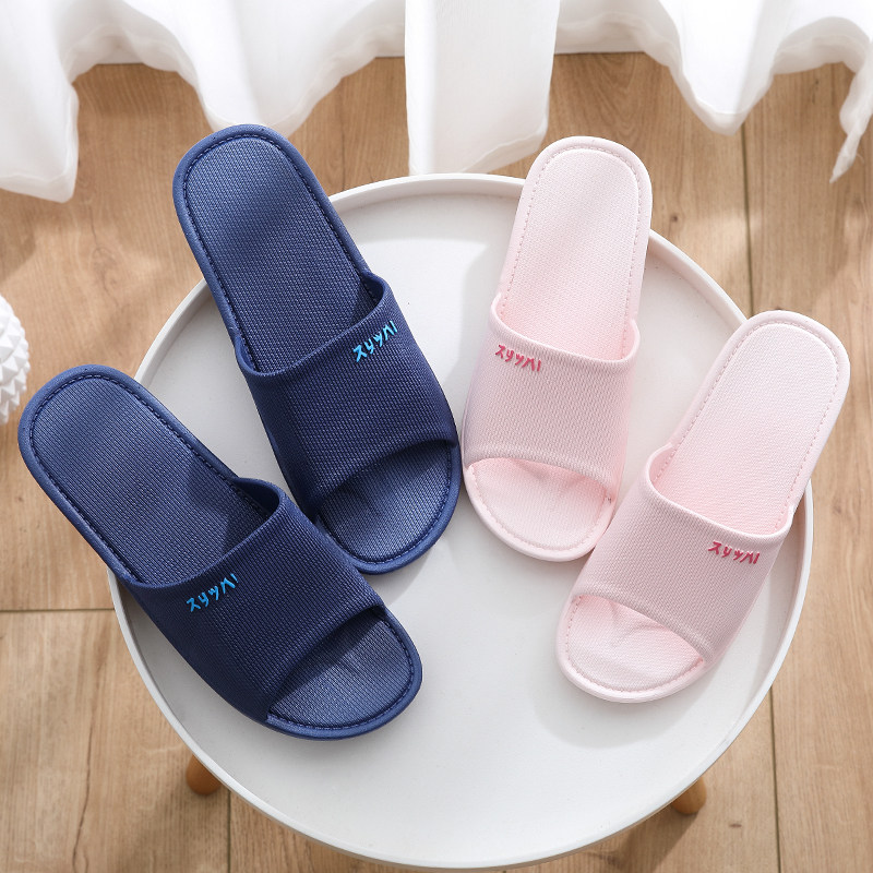 浴室拖鞋女夏防滑室内居家用厚底洗澡可爱情侣家居女士凉拖男夏天