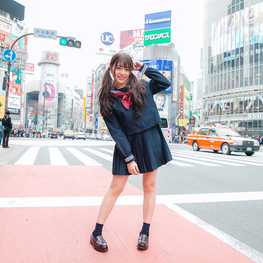 包邮日本cecile白色水手jk女高高中生校服制服学生校服