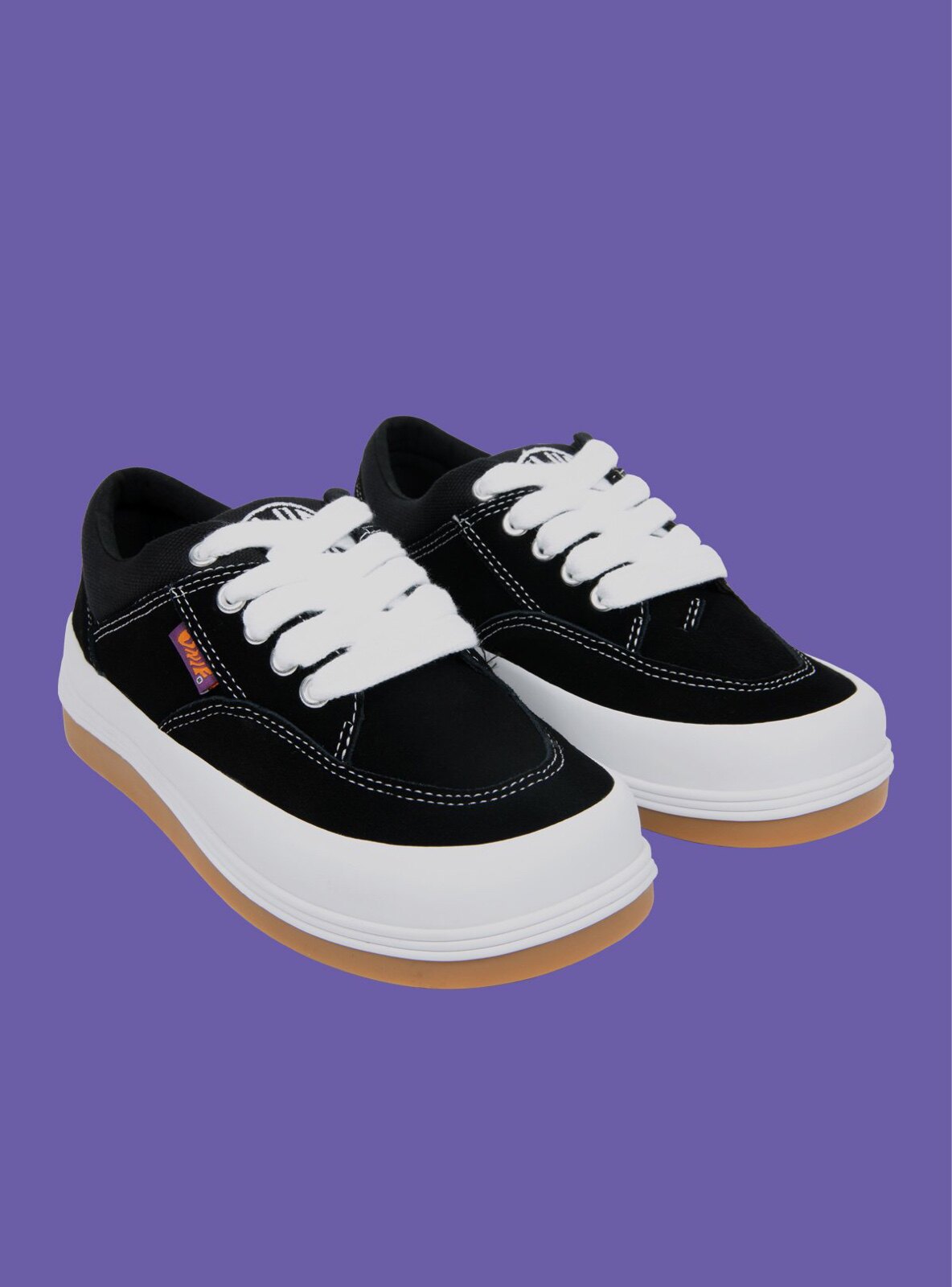 正品代购unif@phoebes复古经典绒皮百搭板鞋单鞋