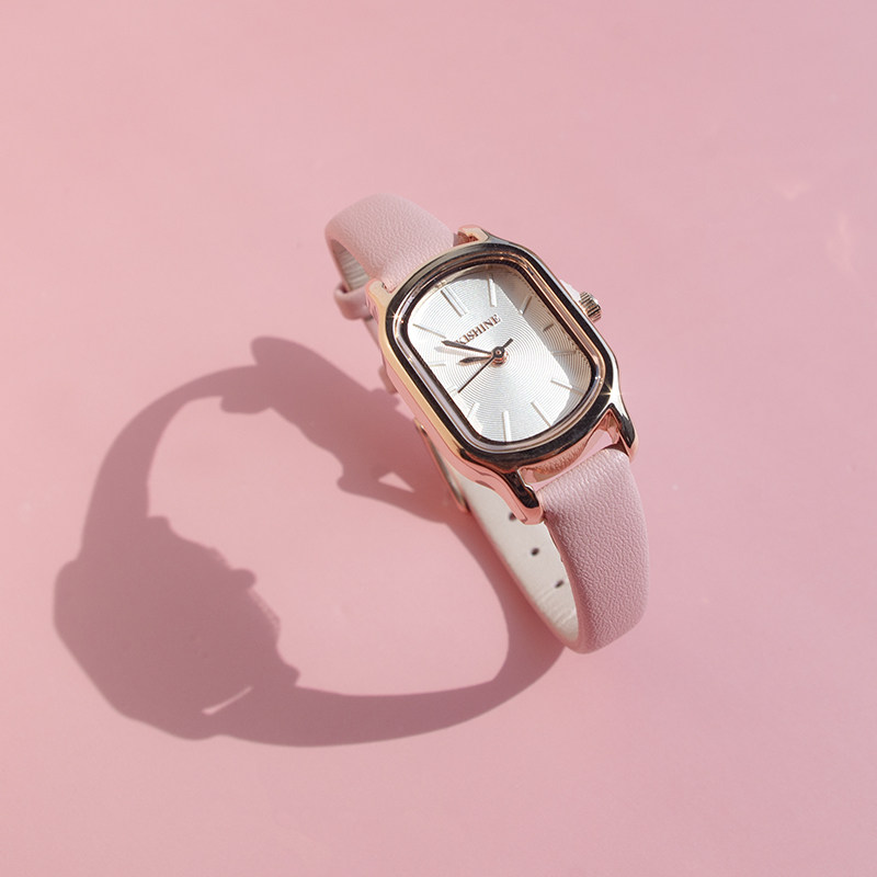 1kishine代购日本网红仙女手表腕表方形细带时尚日韩腕表