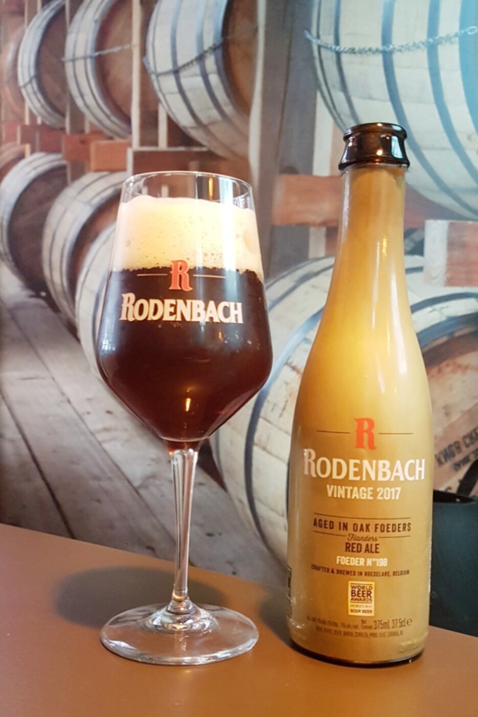 750ml 满分top50绝版 特酿 精酿 酸啤酒 2019 法兰德斯罗登巴赫 - 痕