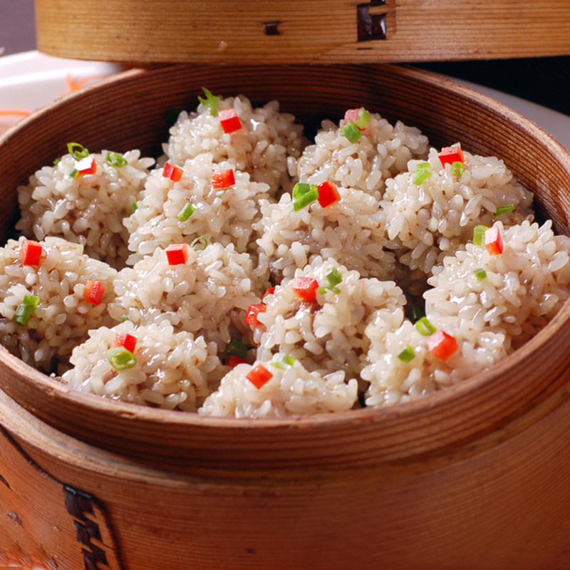 珍珠糯米肉丸酒店饭店餐饮家宴特色半成品美食其它