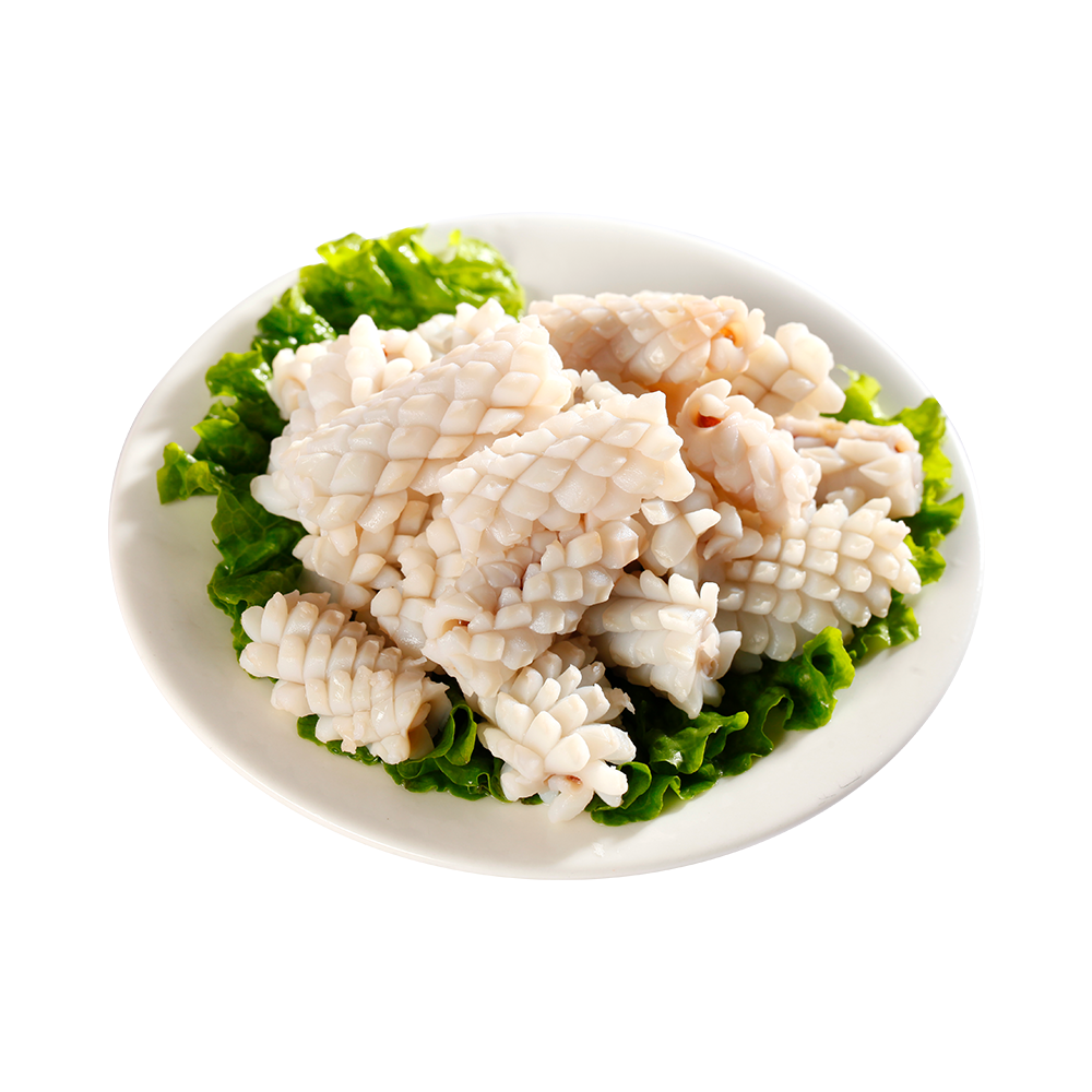 鱼花鱿鱼250g新鲜冷冻鲜活海鲜生鲜铁板铁板烧冷冻鱿鱼