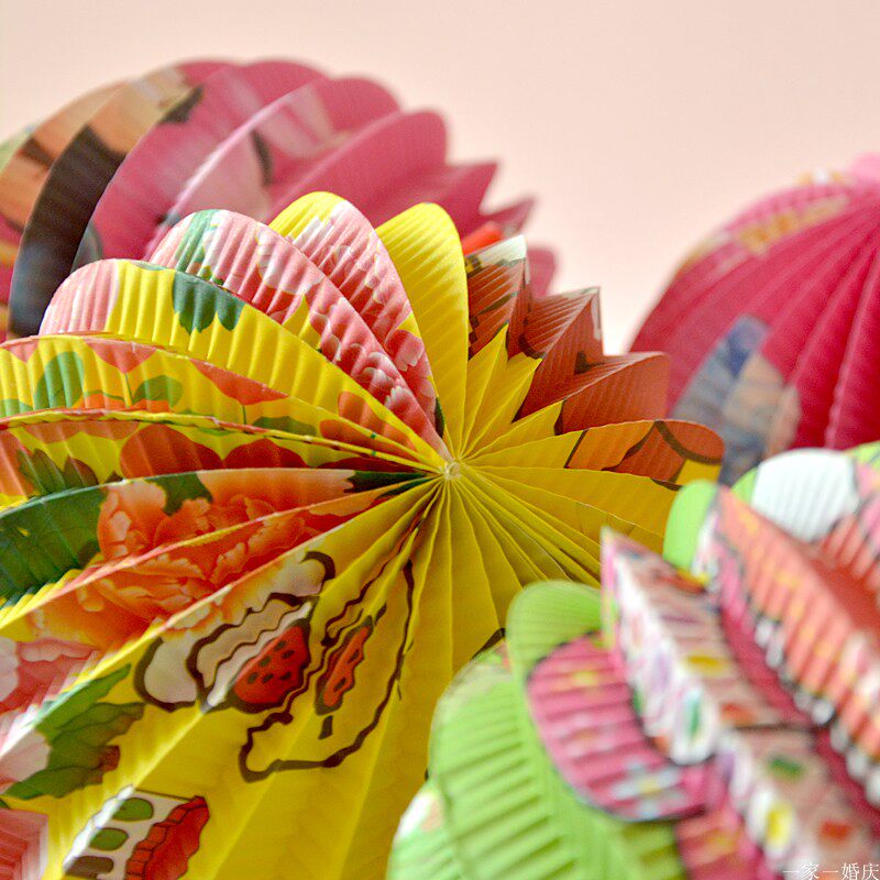 灯笼纸灯中秋节新年儿童卡通手提幼儿园装饰手工灯笼