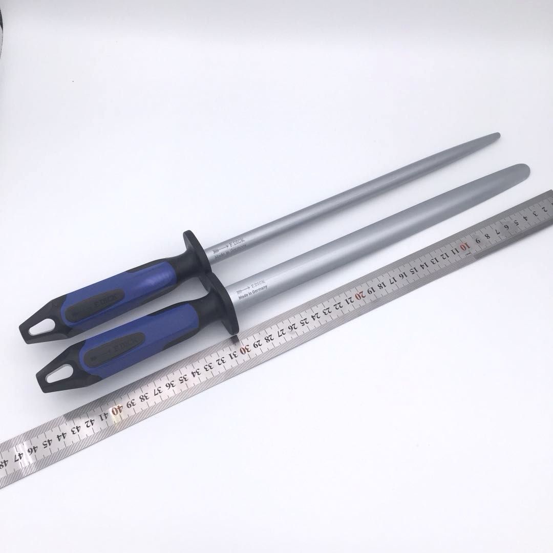 德国原装进口刀棍dick迪克箭牌73571300圆形3300扁形细纹磨刀棒