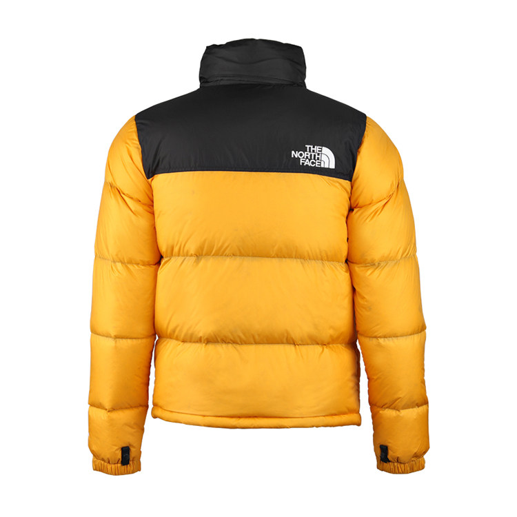 the northface 北面1996 tnf 黑黄红美版短款保暖情侣休闲羽绒服