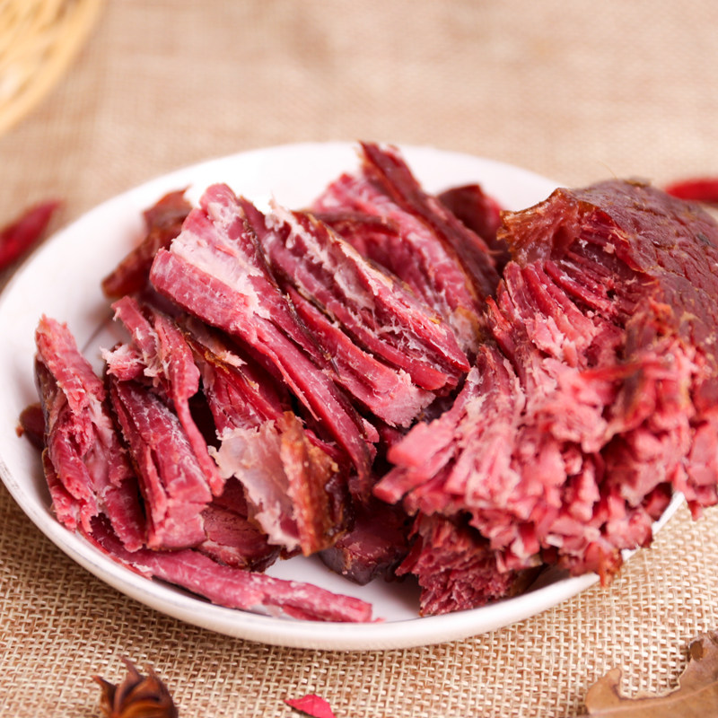 馀香斋正宗西乡牛肉干陕西汉中特产清真食品五香大块手撕零食小吃
