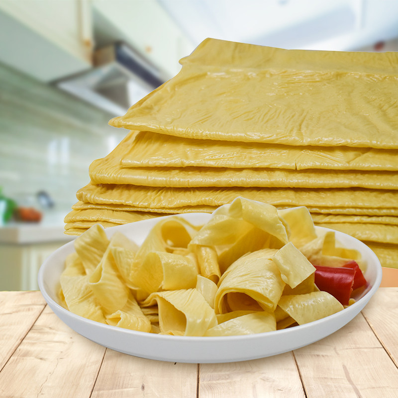 1000g云南豆腐皮干火锅凉拌纯手工油豆皮石屏豆制品干货散装腐竹