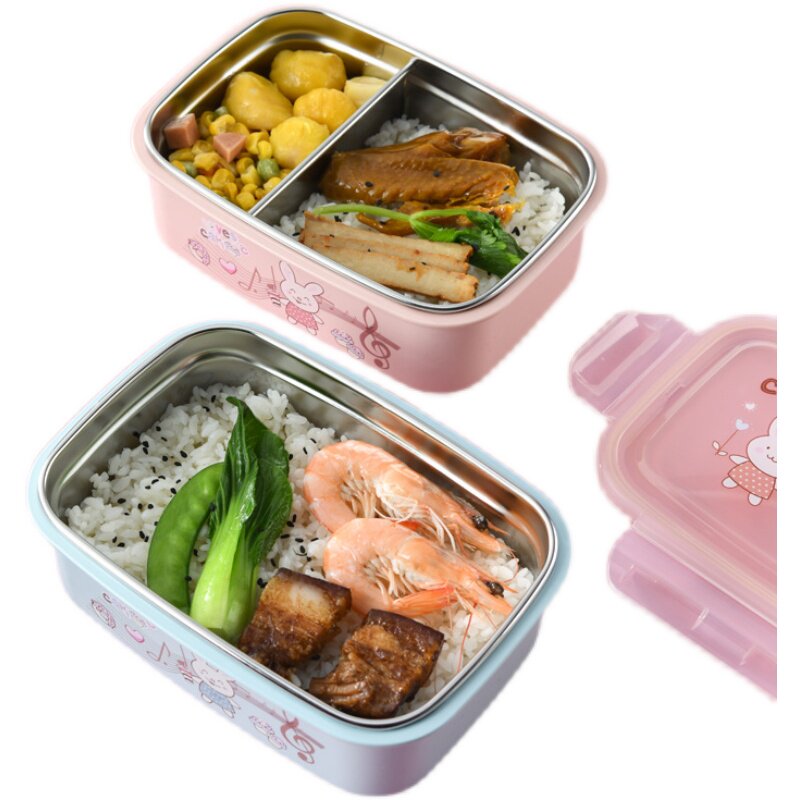 饭盒不锈钢保温上班族餐盒小学生便当餐盘儿童食堂饭盒