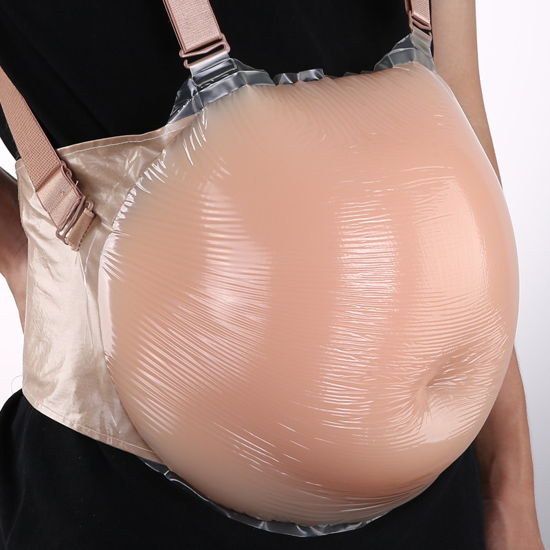 孕妇假肚子道具 演员表演仿真 硅胶假肚假肚皮假怀孕 假孕妇肚子