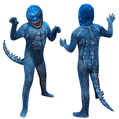 哥斯拉大战金刚godzillakong服装万圣节表演怪兽儿童演出服