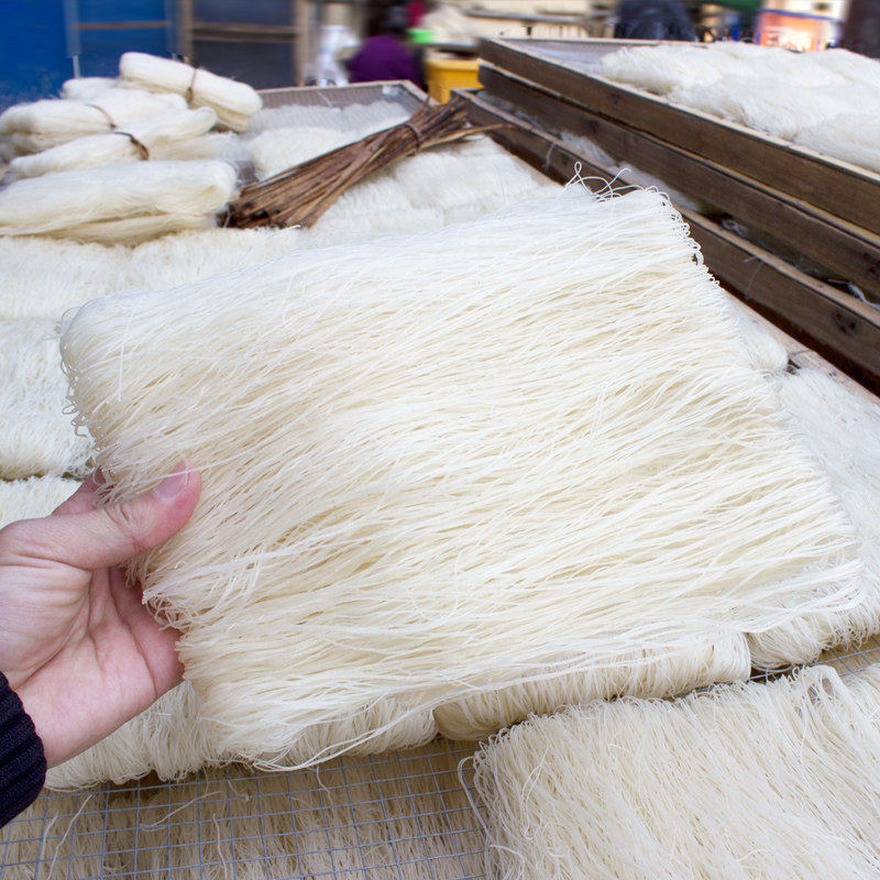 米粉粉干温州特产细粉干炒手工浙江福建平阳冲泡方便面