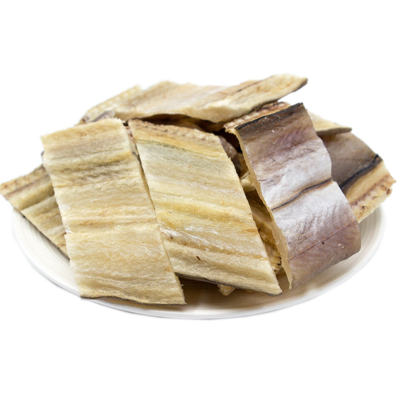 鳗鱼温州特产淡晒500g东海小油整段切片全淡鱼干