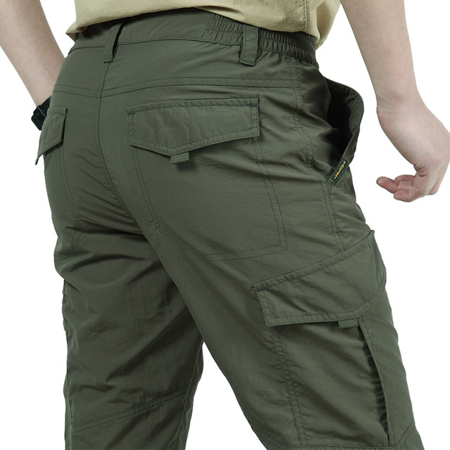 Autumn and winter outdoor speed trousers men's plush straight loose sports casual pants charge trousers factory Autumn and winter outdoor speed trousers men's plush straight loose sports casual pants charge trousers factory