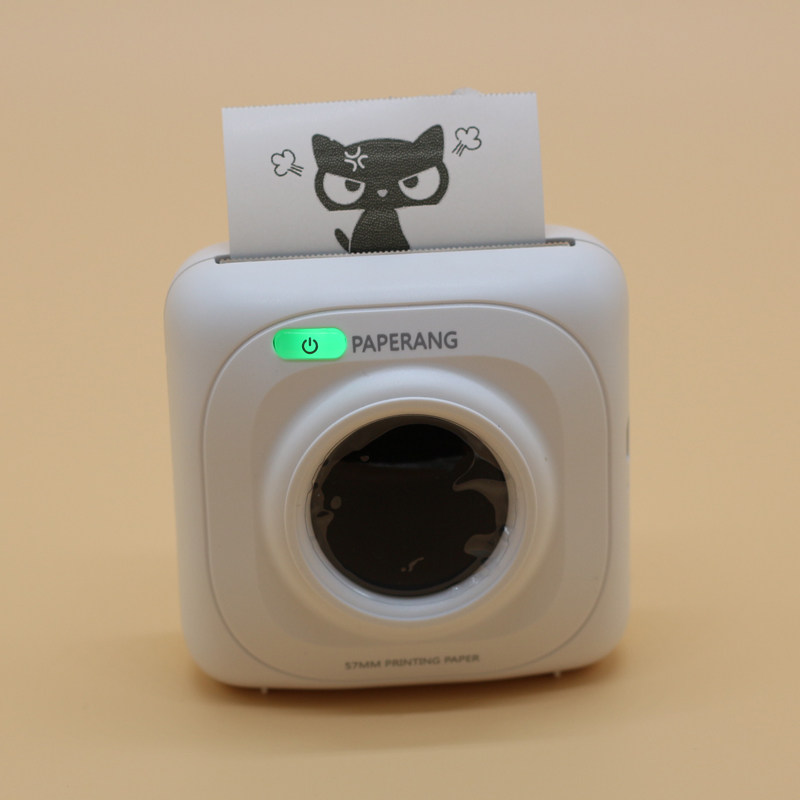 喵喵热敏打印机照片迷你手机便携微型口袋充电学习