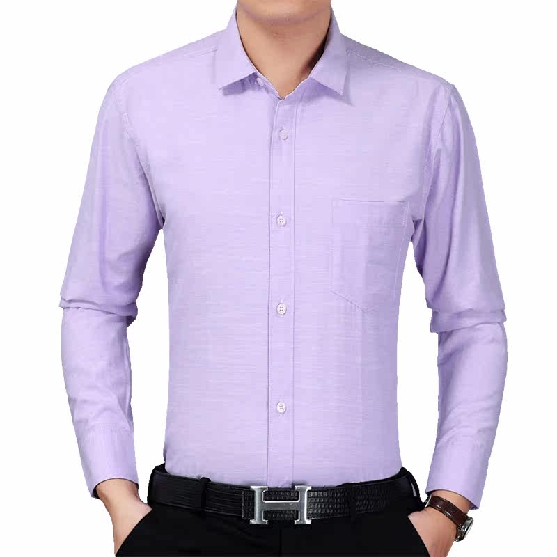 婚礼爸爸装春季婚宴礼服秋天结婚长袖衬衫岳父参加宴会穿的上衣服