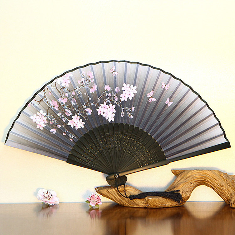 扇子折扇古风风中国风女式流苏古装古代儿童扇子