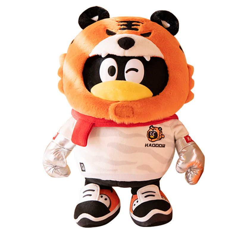 正版腾讯猛虎系列虎年公仔鹅厂十二生肖盲盒老虎毛绒