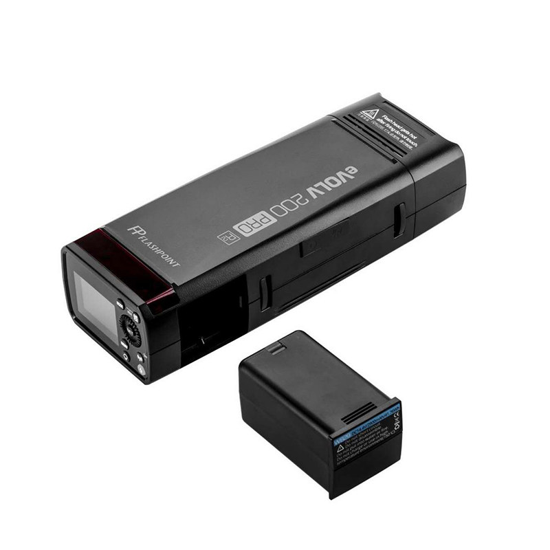 神牛ad200pro外拍闪光灯锂电池便携式口袋灯单反相机ttl高速摄影