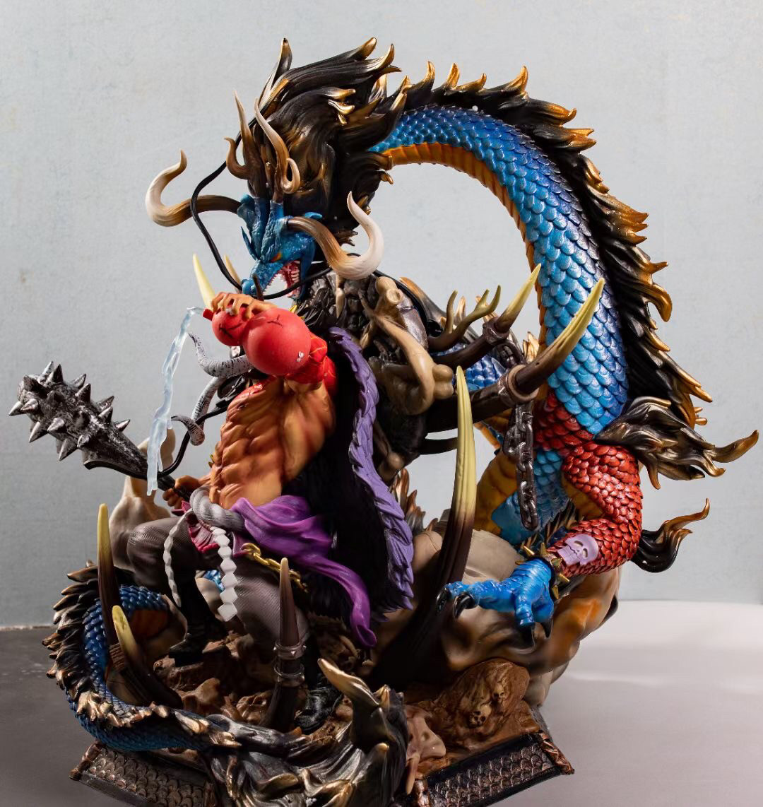 海贼王手办大型超大凯多四皇百兽巨龙场景黑珍珠海贼王手办专区