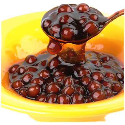 叹生活老红糖珍珠粉圆奶茶店用原材配料q波霸免快煮冷冻黑糖珍珠