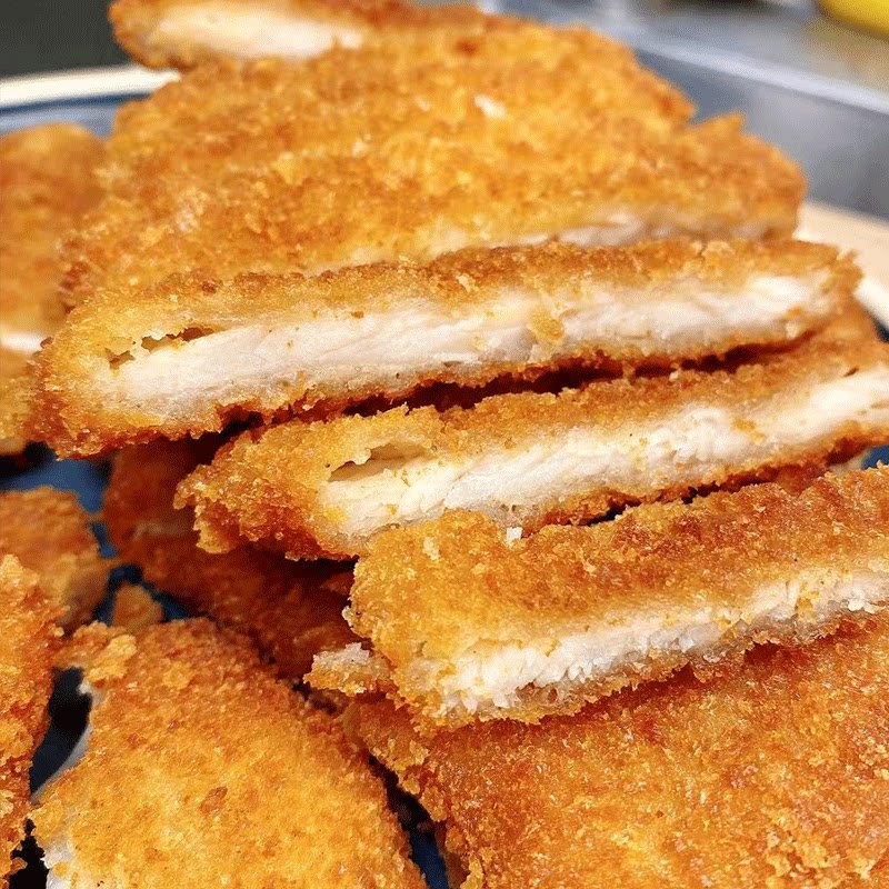 六和美好咔滋脆鸡排冷冻半成品卡兹汉堡商用原味生鸡肉