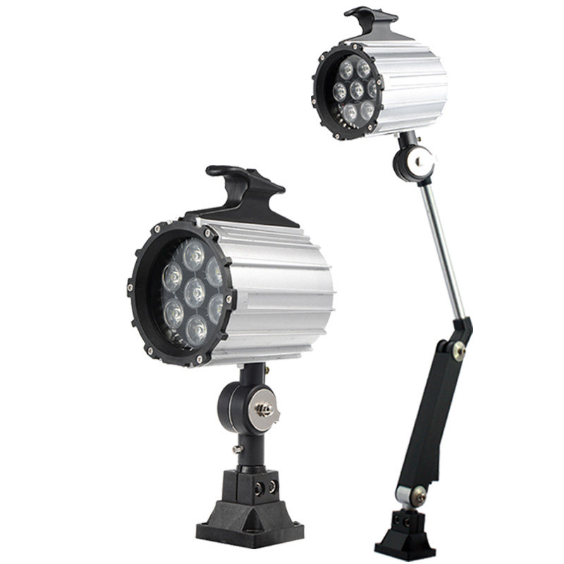 led机床工作灯24v防油水爆弹簧车床冲床铣床磨床电脑锣火花机床灯