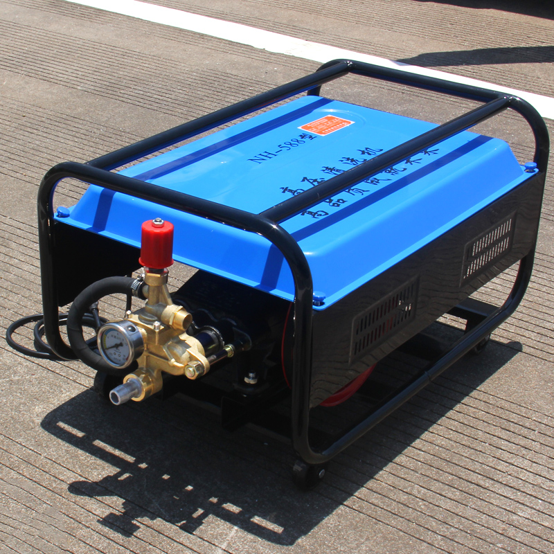 全铜商用高压清洗机泵头洗车机自吸220v大功率水泵洗车机