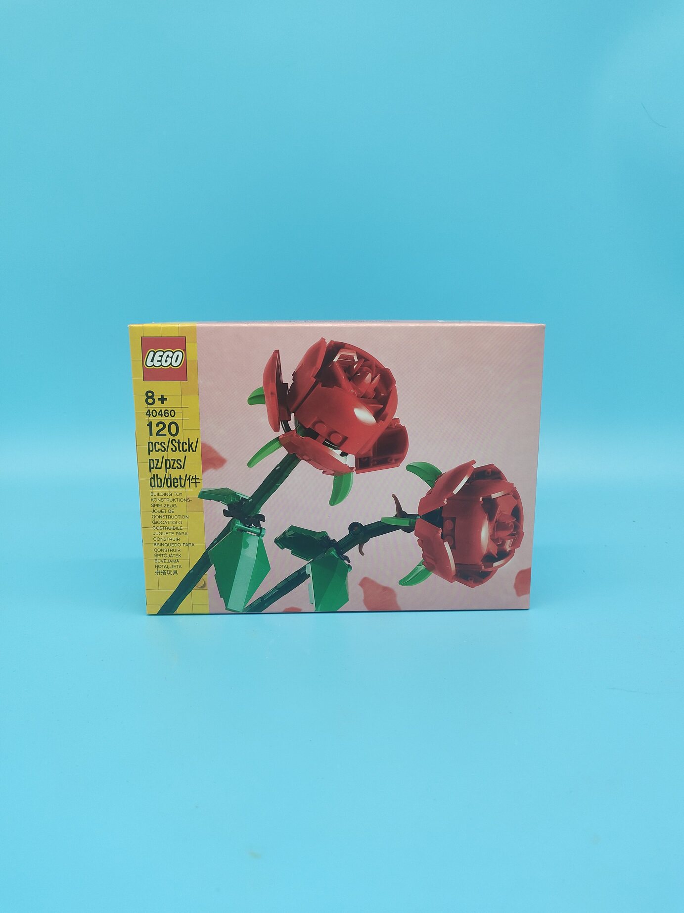 lego乐高40460情人节玫瑰花40461郁金香益智积木礼物塑料积木