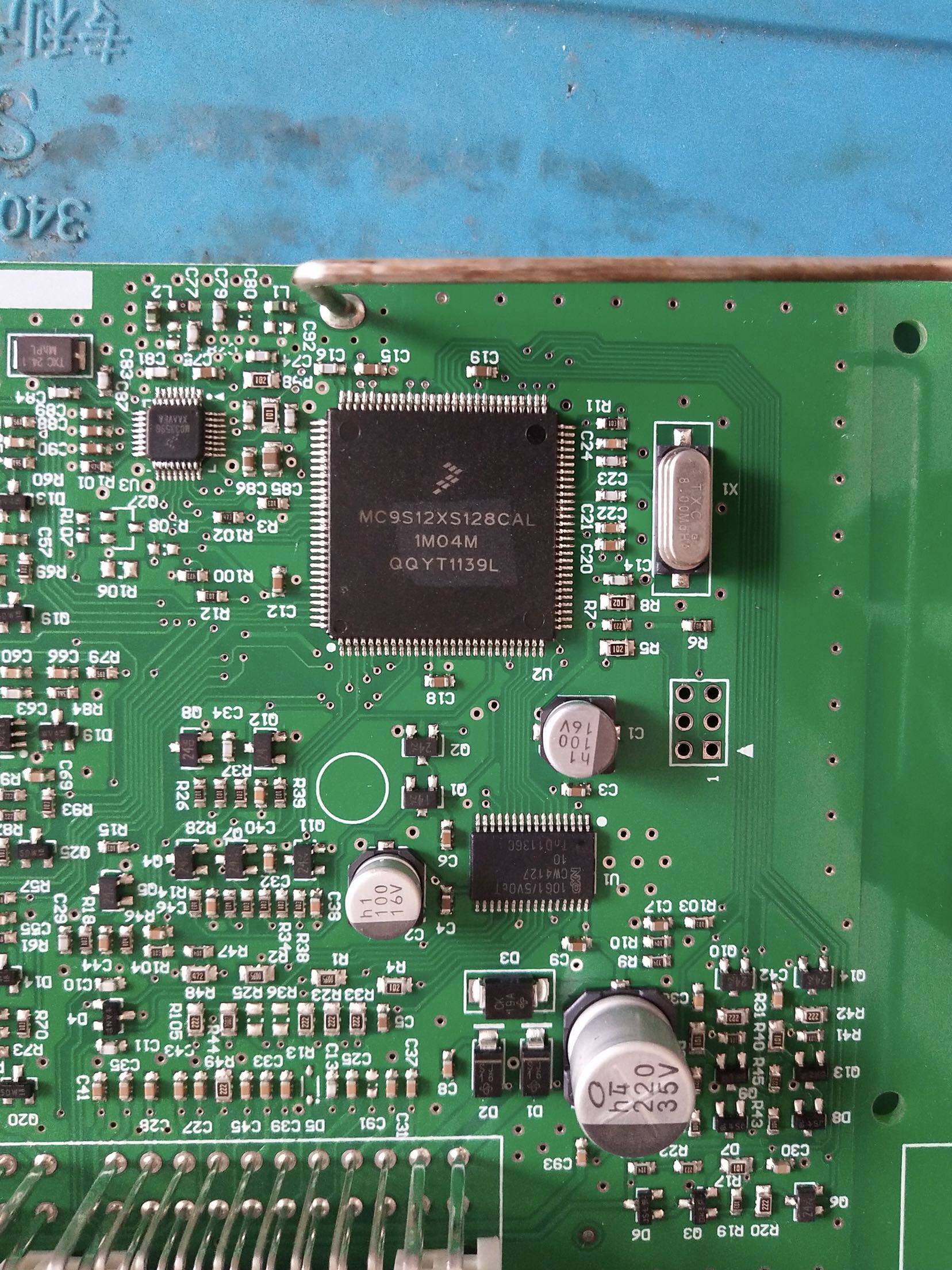 mc9s12xs128cal1m04m汽车电脑cpu芯片空白无数数据芯片