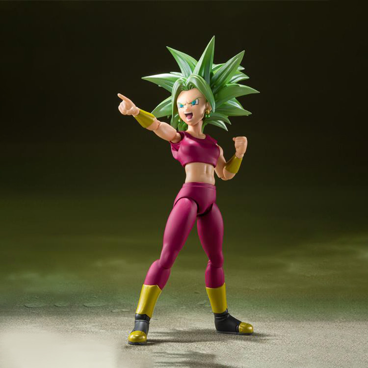 1月预订包邮万代shf龙珠超凯芙拉凯夫拉女赛亚人成品可动