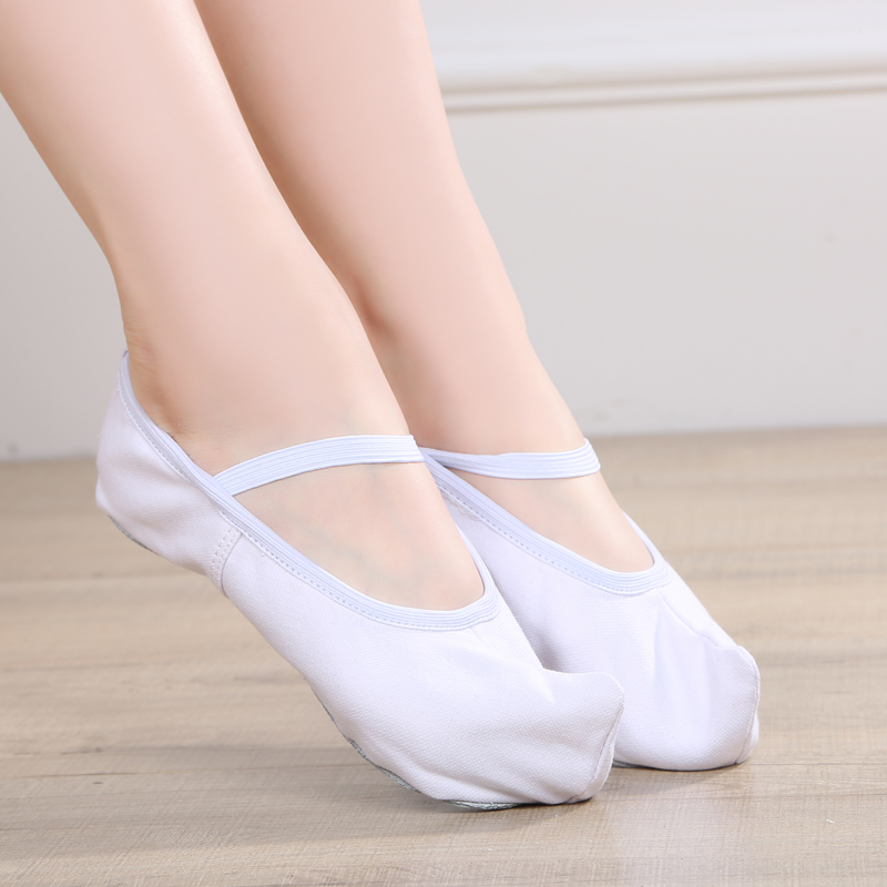 白色舞鞋舞蹈鞋杂技朝鲜跳舞勾勾古典室内练功朝鲜舞鞋