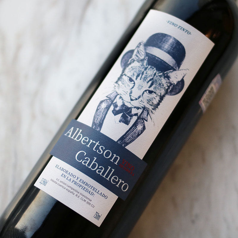 西班牙进口红酒 绅士猫干红葡萄酒 丹魄西拉混酿日常餐酒 整箱6支