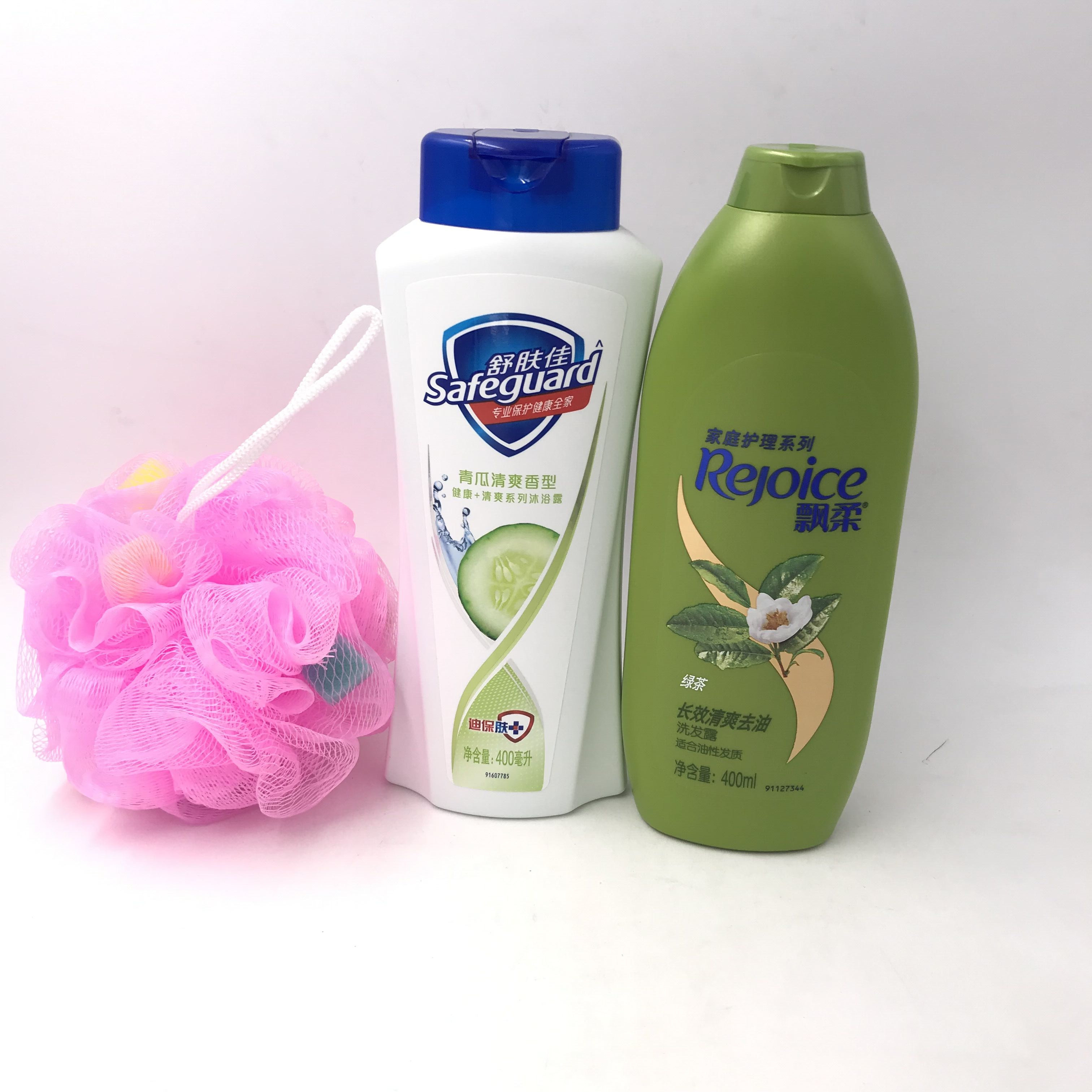 400ml正品舒肤佳沐浴露飘柔洗发露洗发水日用品套装送浴洗护套装