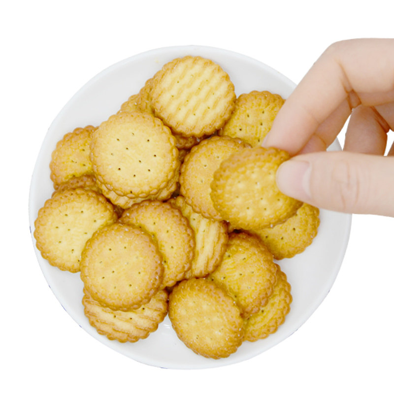 日式小圆饼干海盐味日本和风平野天日盐零食散装风味网红进口奶盐