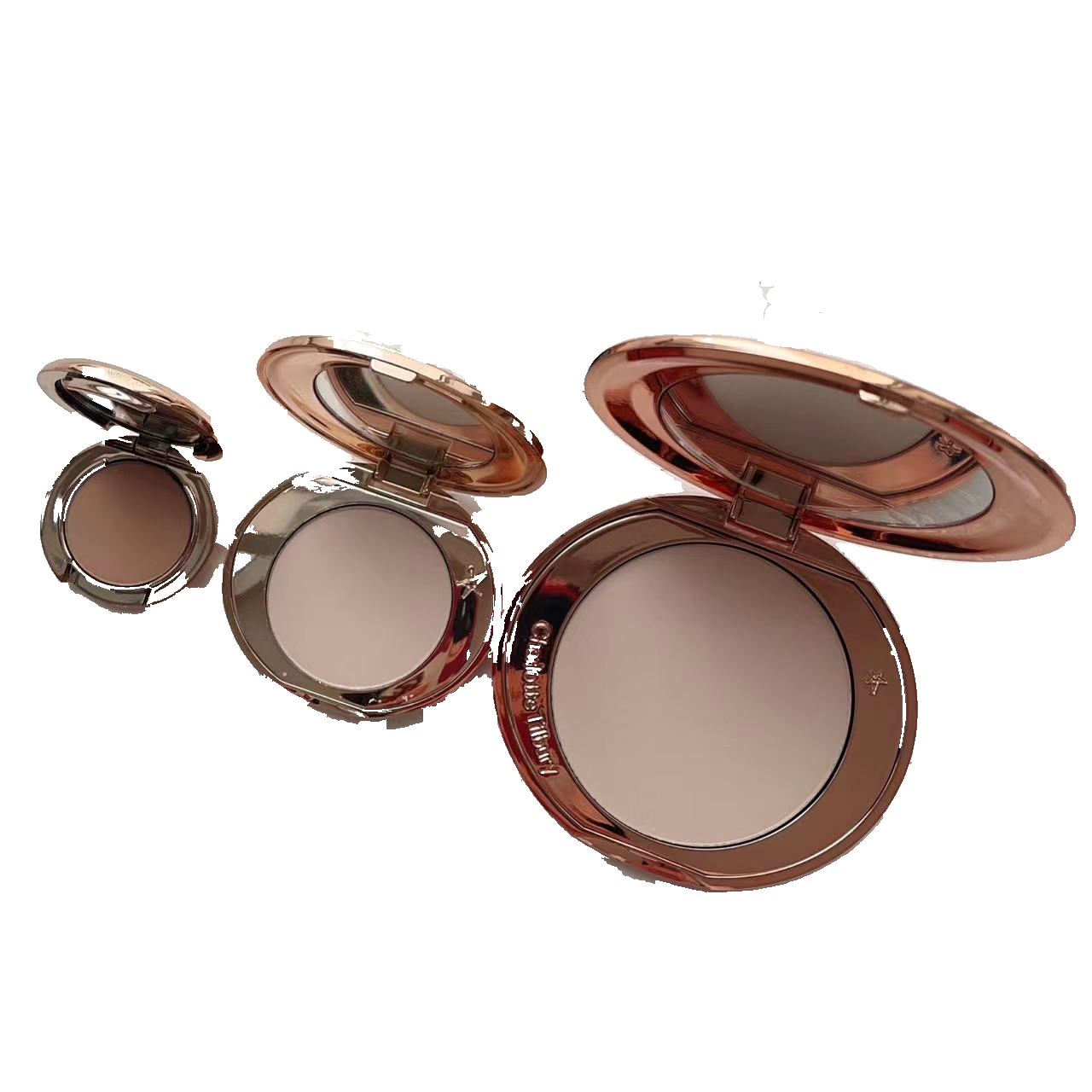 粉饼粉扑charlottetilburyct定妆0.8gmini3.4g正装8g粉饼