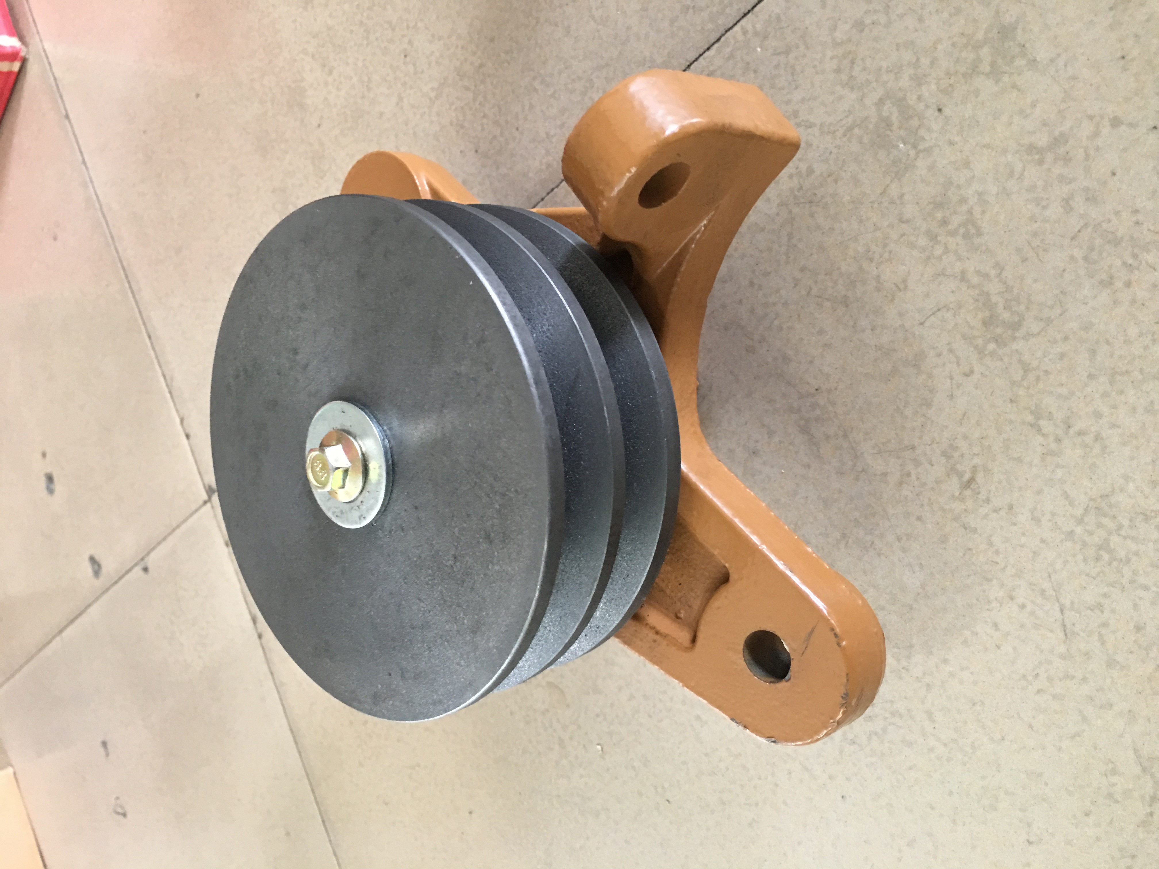 皮带挖掘机配件pc20066d102调整涨紧轮双槽曲轴其他