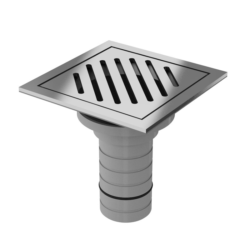 地漏下水德国防臭直排式wiper进口浴室卫生间隐藏地漏