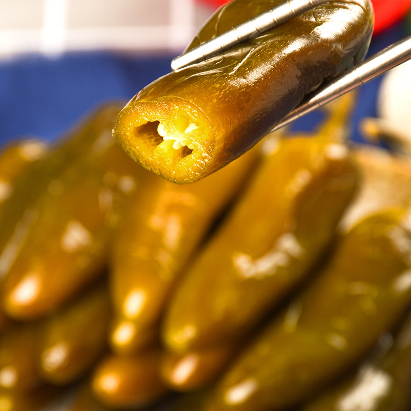 韩国泡菜泡椒正宗酸泡东北朝鲜下饭饭菜开胃菜腌制