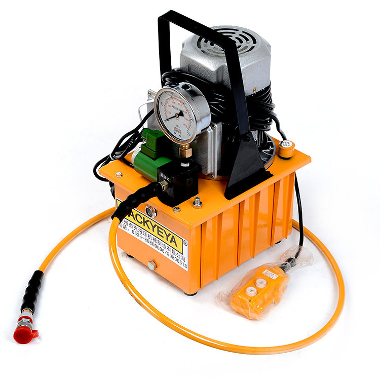 液压电动油泵可配千斤顶拉马拉伸油缸工具特殊电泵