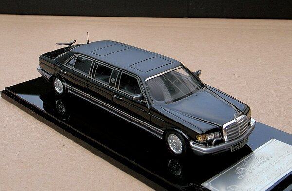 mercedesbenz梅赛德斯奔驰w126系列1000sel加长1988车模