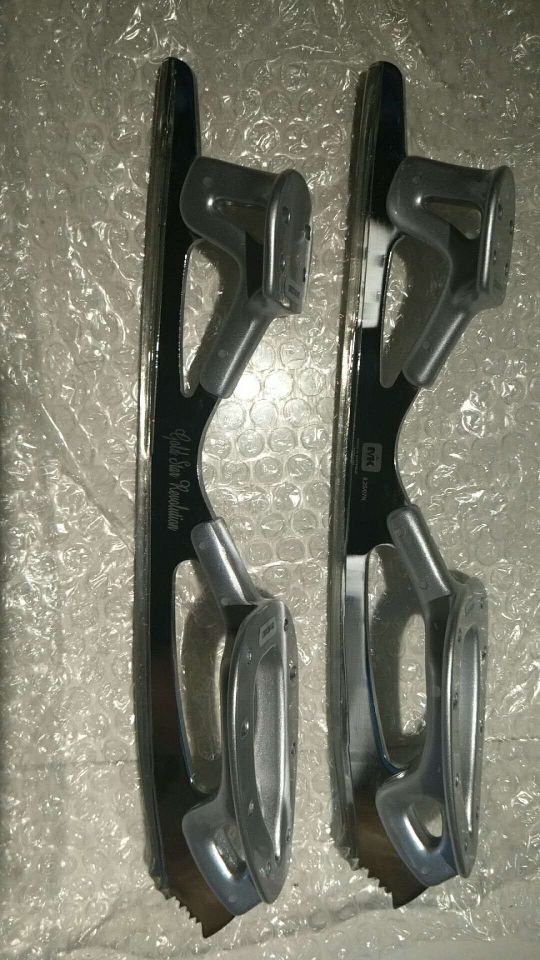 花样滑冰冰鞋进口英国mk碳纤维超轻冰刀gold单刀片