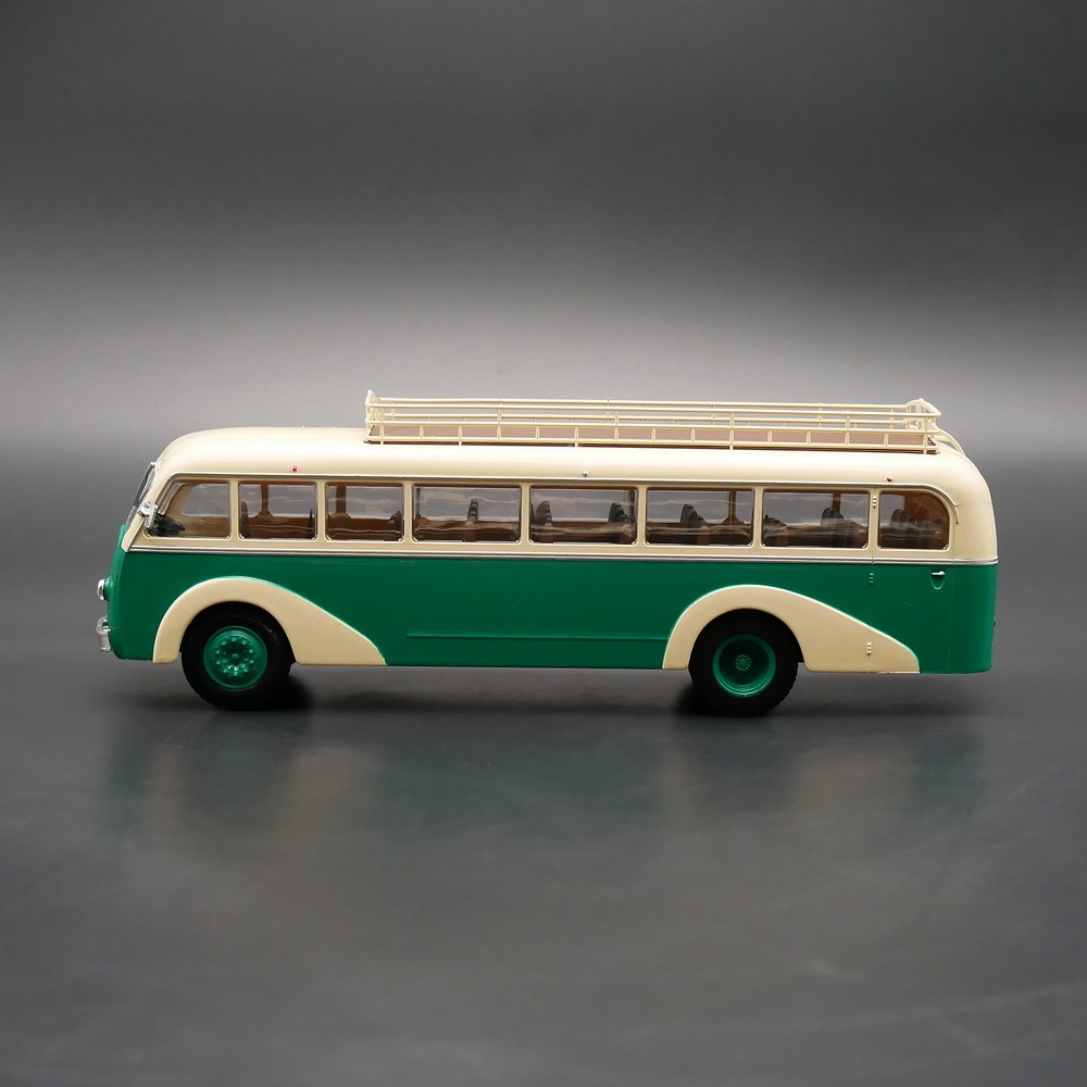 ixo哈德panhard玩具车怀旧汽车模型大客车潘哈德法国巴士合金车